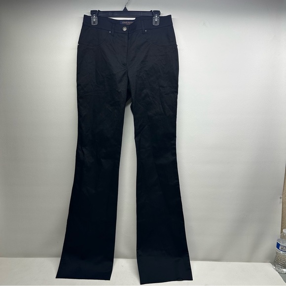 Louis Vuitton uniforms black trouser pant. Sz 38 - Picture 1 of 11